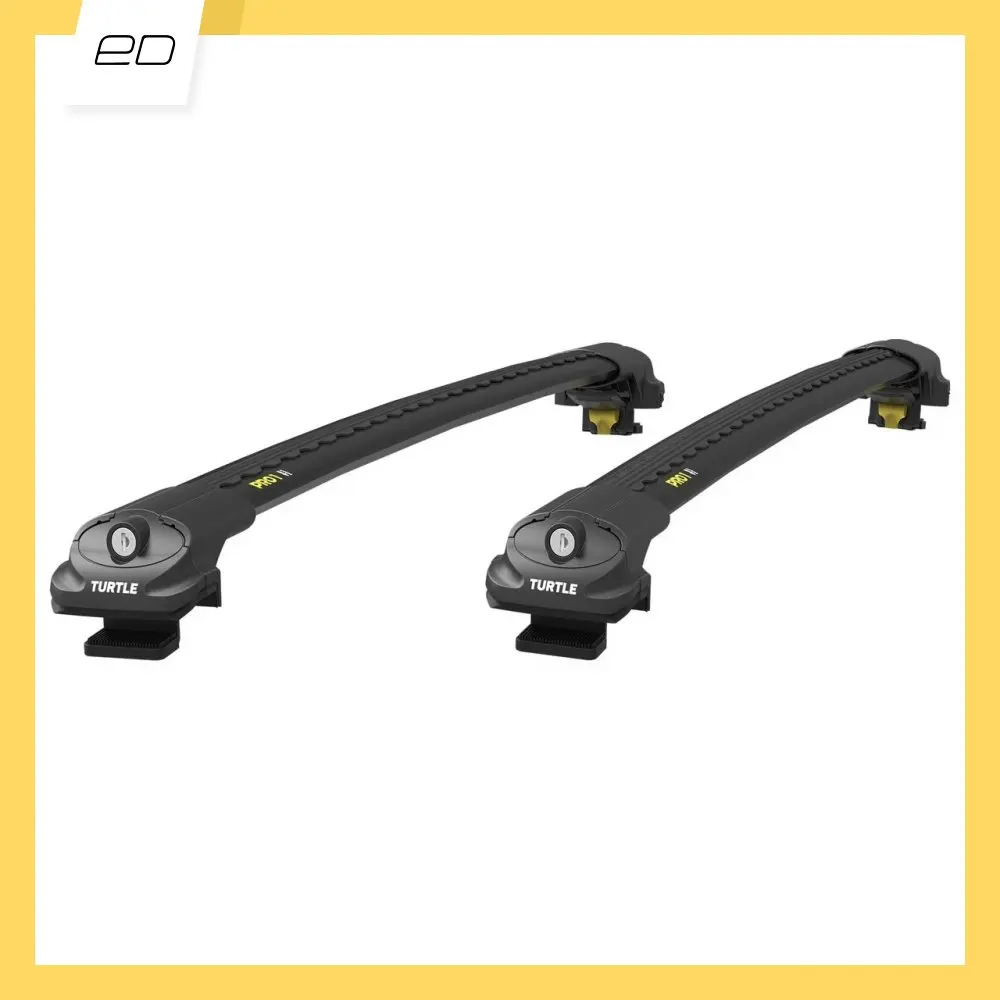 Багажник Turtle AIR 1 на стандартные рейлинги VOLKSWAGEN AMAROK 2010 по н.в - Аэродинамические