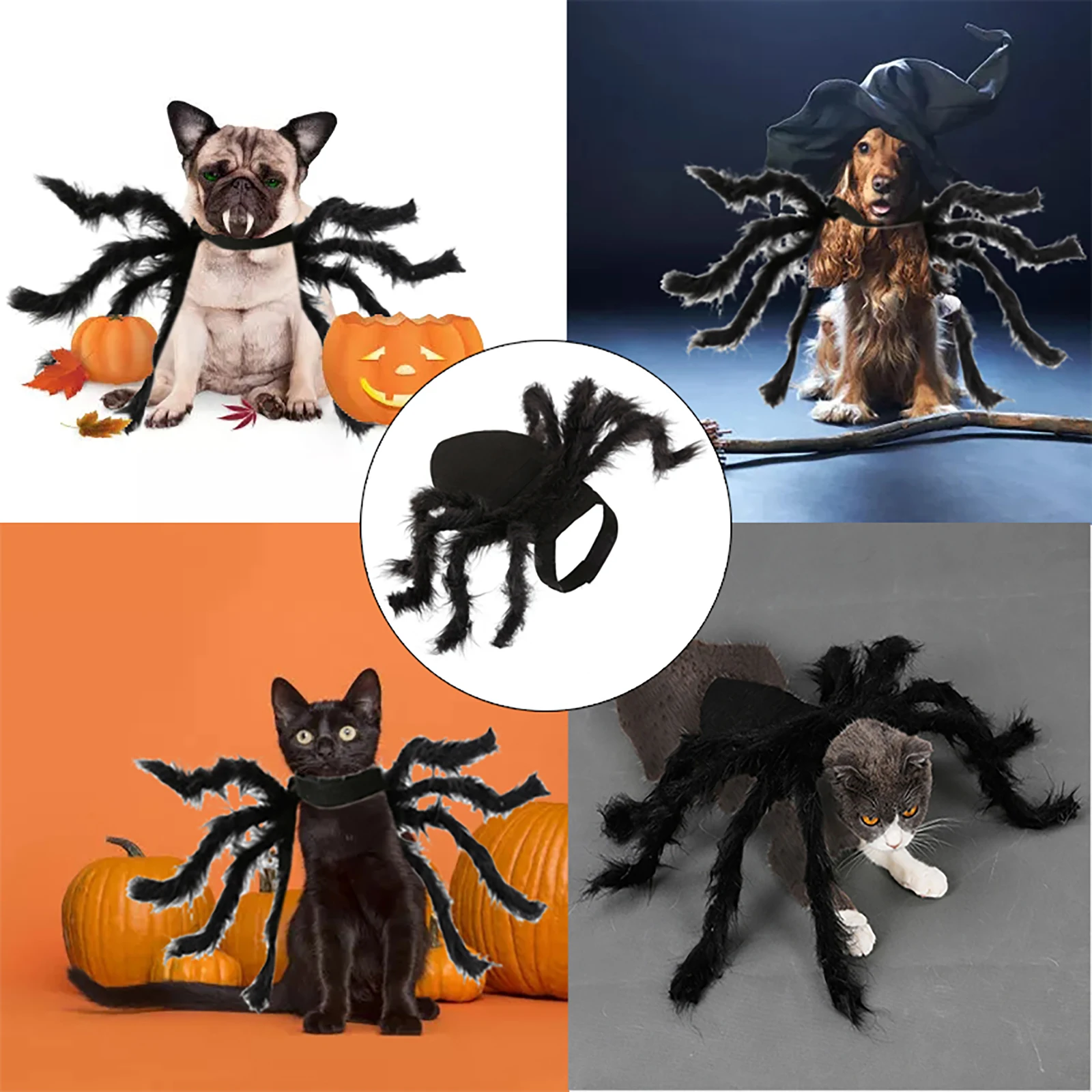 Halloween Spider Clothes For Pet Dog Cat Spider Costumes Dressing Up Pet Clothes Party Pet Dog Halloween Costume Props
Halloween Spider Clothes For Pet Dog Cat Spider Costumes Dressing Up Pet Clothes Party Pet Dog Halloween Costume Props