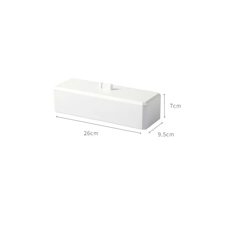 Desktop Cosmetic Storage Box with Lid Cotton Swab Organizer Dust-proof 3 Gird Makeup Lipstick Case Bathroom Toiletries Finisher
Desktop Cosmetic Storage Box with Lid Cotton Swab Organizer Dust-proof 3 Gird Makeup Lipstick Case Bathroom Toiletries Finisher
