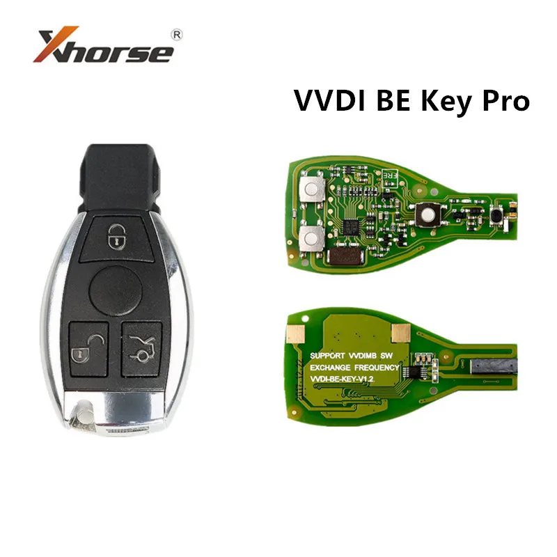 Xhorse VVDI BE Key Pro For Mercedes Benz SmartRemote Key Chip Improved Version Smart Key Shell Can Convert Tokens To MB BGA Tool
Xhorse VVDI BE Key Pro For Mercedes Benz SmartRemote Key Chip Improved Version Smart Key Shell Can Convert Tokens To MB BGA Tool