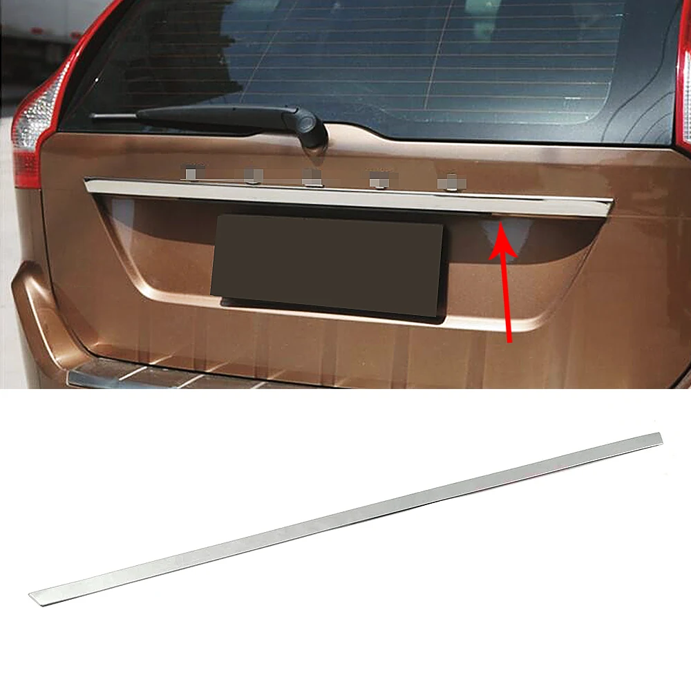 Хромированная накладка на заднюю дверь багажника для Volvo XC60 2009-2014 декоративная