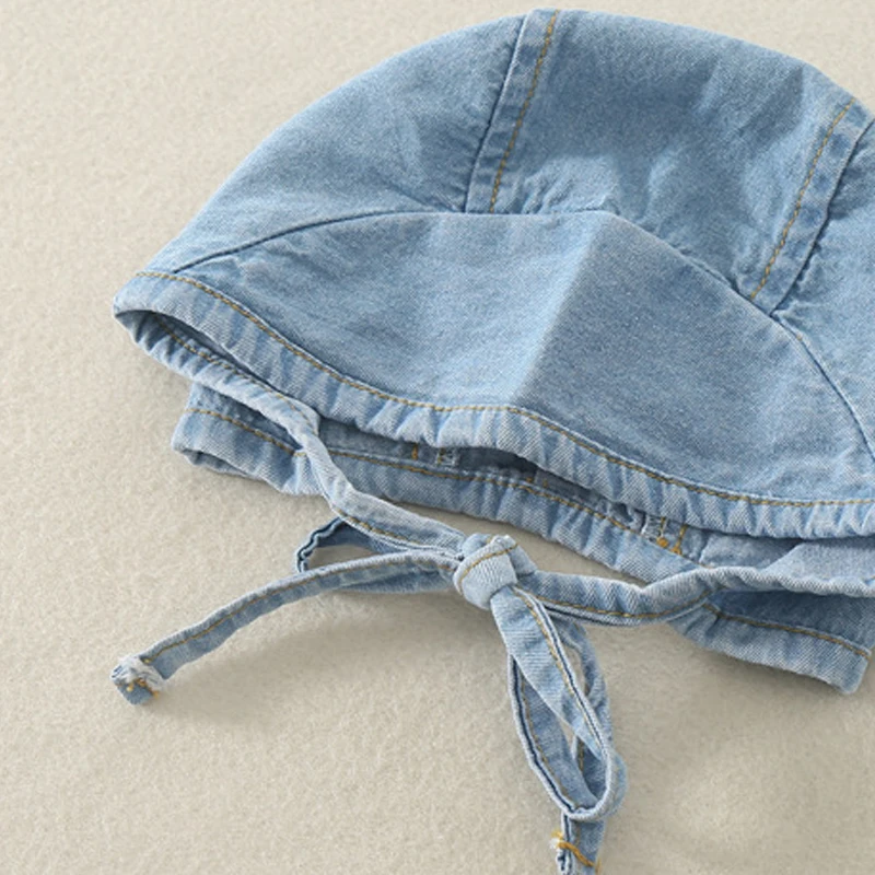 Keelorn Newborn Baby Denim Rompers 2021 New Summer Girls Boys Sling Jumpsuits With Hat Fashion Infant Solid Color Clothing
Keelorn Newborn Baby Denim Rompers 2021 New Summer Girls Boys Sling Jumpsuits With Hat Fashion Infant Solid Color Clothing