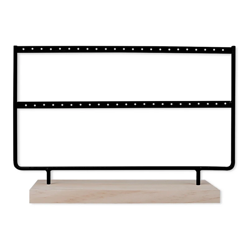 Earring Organizer Jewelry Display Rack Stand - Dangle and Hook Earrings Showcase for Home Decor
Earring Organizer Jewelry Display Rack Stand - Dangle and Hook Earrings Showcase for Home Decor