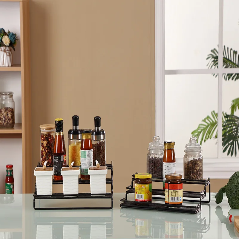Kitchen Seasoning Rack Large Capacity Kitchen Organizer Spice Bottle Storage Rack Sundries Storage Shelf Kitchen Accessori
Kitchen Seasoning Rack Large Capacity Kitchen Organizer Spice Bottle Storage Rack Sundries Storage Shelf Kitchen Accessori