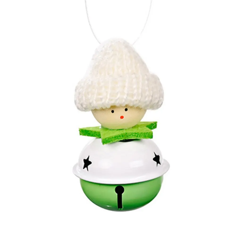 Christmas Knitted Hat Bells Cute Tree Pendant Xams Hanging Ornaments Doll Supplies New Arrival | Дом и сад