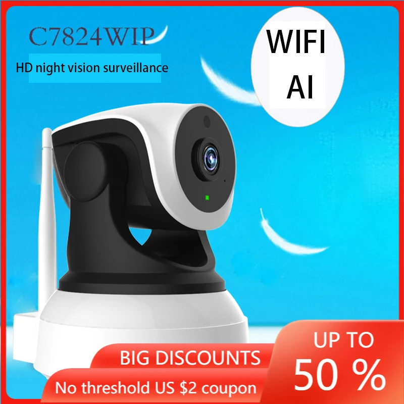 Беспроводная Wi-Fi IP-камера Vstarcam 720P C7824WIP, видеоняня, IP-сеть, внутренняя связь, фотокамера с ночным видением
Беспроводная Wi-Fi IP-камера Vstarcam 720P C7824WIP, видеоняня, IP-сеть, внутренняя связь, фотокамера с ночным видением