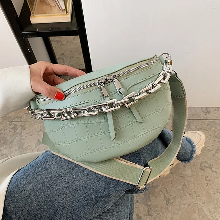 Fashion Shoulder Bags Women Leather Thick Chain Shoulder Crossbody Bag Women Stone Pattern Handbag And Purses Ladies Bag Totes
Fashion Shoulder Bags Women Leather Thick Chain Shoulder Crossbody Bag Women Stone Pattern Handbag And Purses Ladies Bag Totes