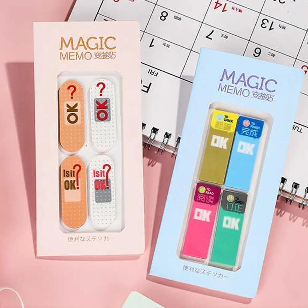 100 Sheets Of 4 Colors Magic Tearable Waterproof Sticky Sticker Notes Kawaii Bookmark Stationery Calendar Paper Self-adhesi D3E7
100 Sheets Of 4 Colors Magic Tearable Waterproof Sticky Sticker Notes Kawaii Bookmark Stationery Calendar Paper Self-adhesi D3E7