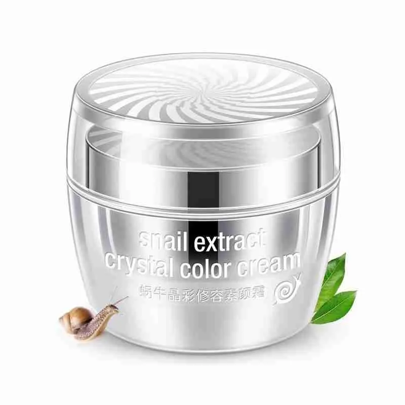 Snail Moisturizing Cream Crystal Repairing Makeup Concealer Face Skin Care Base Cream Nourishes Tenderness Korean Cosmetics 50g
Snail Moisturizing Cream Crystal Repairing Makeup Concealer Face Skin Care Base Cream Nourishes Tenderness Korean Cosmetics 50g
