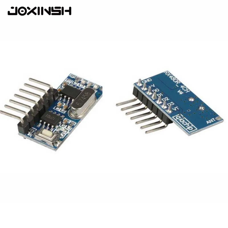 DHL or FeDex 200pcs 433mhz RF Receiver Learning Code Decoder Module 4 Channel output For Remote Controls 1527 2262 encoding
DHL or FeDex 200pcs 433mhz RF Receiver Learning Code Decoder Module 4 Channel output For Remote Controls 1527 2262 encoding