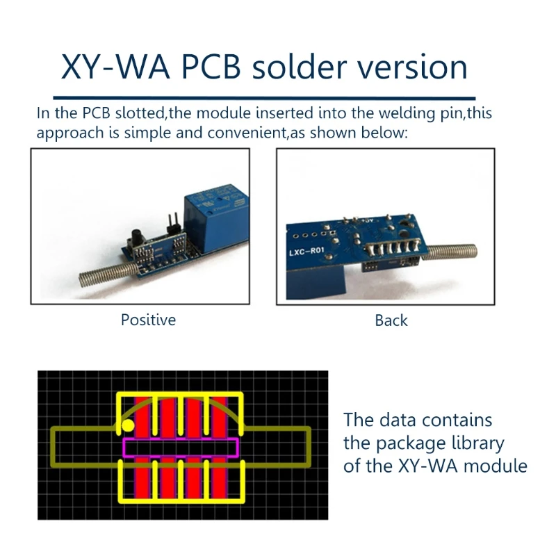 XY-WA/ XY-WB PCB Solder 2.4G 3.3V Wireless Transceiver Module Replace NRF24L01+ L69A
XY-WA/ XY-WB PCB Solder 2.4G 3.3V Wireless Transceiver Module Replace NRF24L01+ L69A