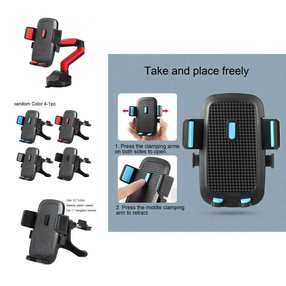 Easy Installation Lightweight Adjustable Universal Phone Mount Stand for Car Driving 
Easy Installation Lightweight Adjustable Universal Phone Mount Stand for Car Driving