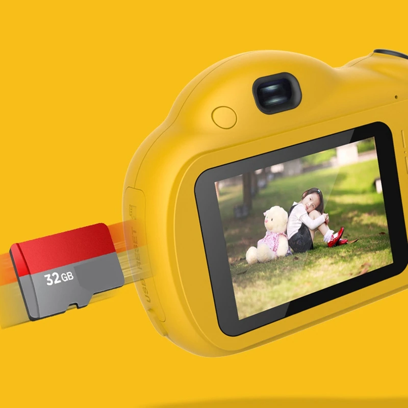 Child Camera Digital Camera 2.4Inch Cartoon Camera Toys Polaroid Children's Camera 32G 720P Photo Video Camera
Child Camera Digital Camera 2.4Inch Cartoon Camera Toys Polaroid Children's Camera 32G 720P Photo Video Camera