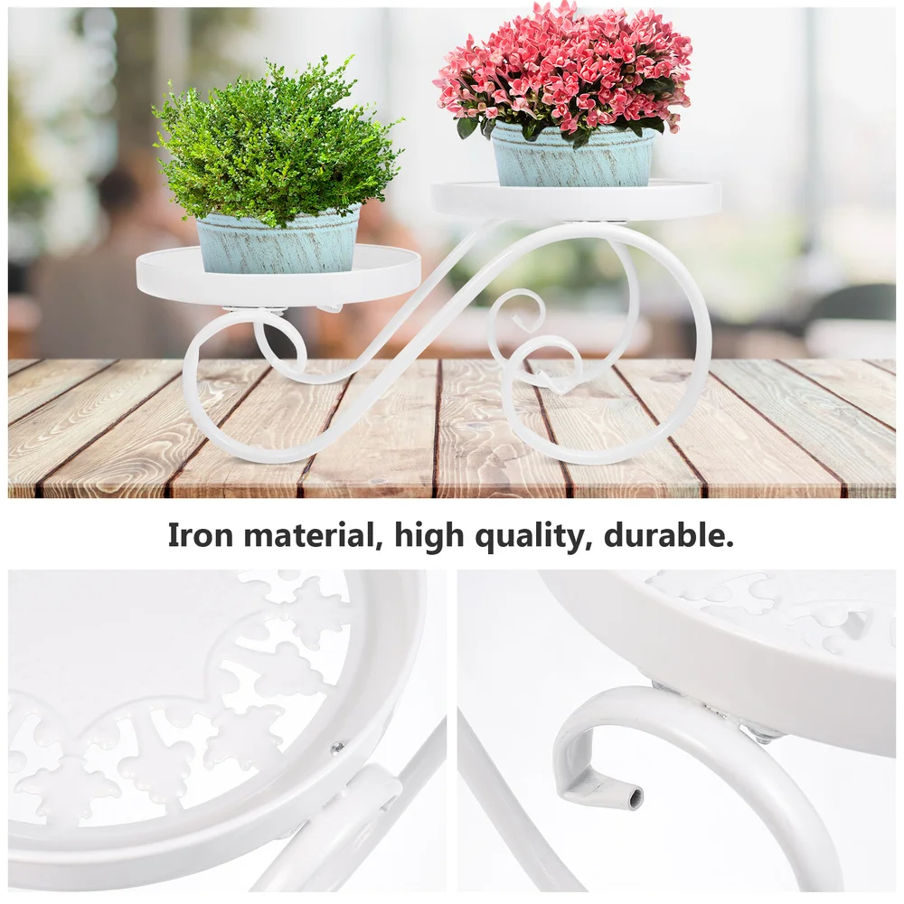 1Pc Floor Type Flower Storage Rack European Style Wrought Iron Hlower Shelf
1Pc Floor Type Flower Storage Rack European Style Wrought Iron Hlower Shelf