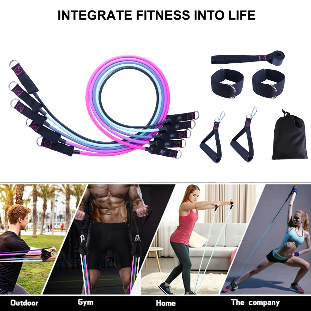 Physical Therapy Resistance Bands Set Resistance Training Home Workouts Yoga-Best Gift with Door Anchor, Handles Ankle 11pcs
Physical Therapy Resistance Bands Set Resistance Training Home Workouts Yoga-Best Gift with Door Anchor, Handles Ankle 11pcs