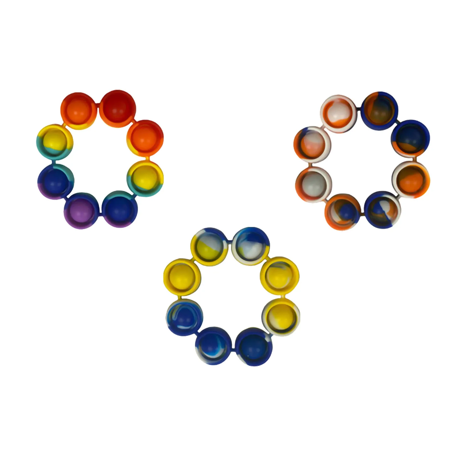 Fidget Toys Sensory Mini Push Bubble Figet Simple Dimple Bracelet Pressure Anti-stress Board Autism Educational Toys For Kids
Fidget Toys Sensory Mini Push Bubble Figet Simple Dimple Bracelet Pressure Anti-stress Board Autism Educational Toys For Kids
