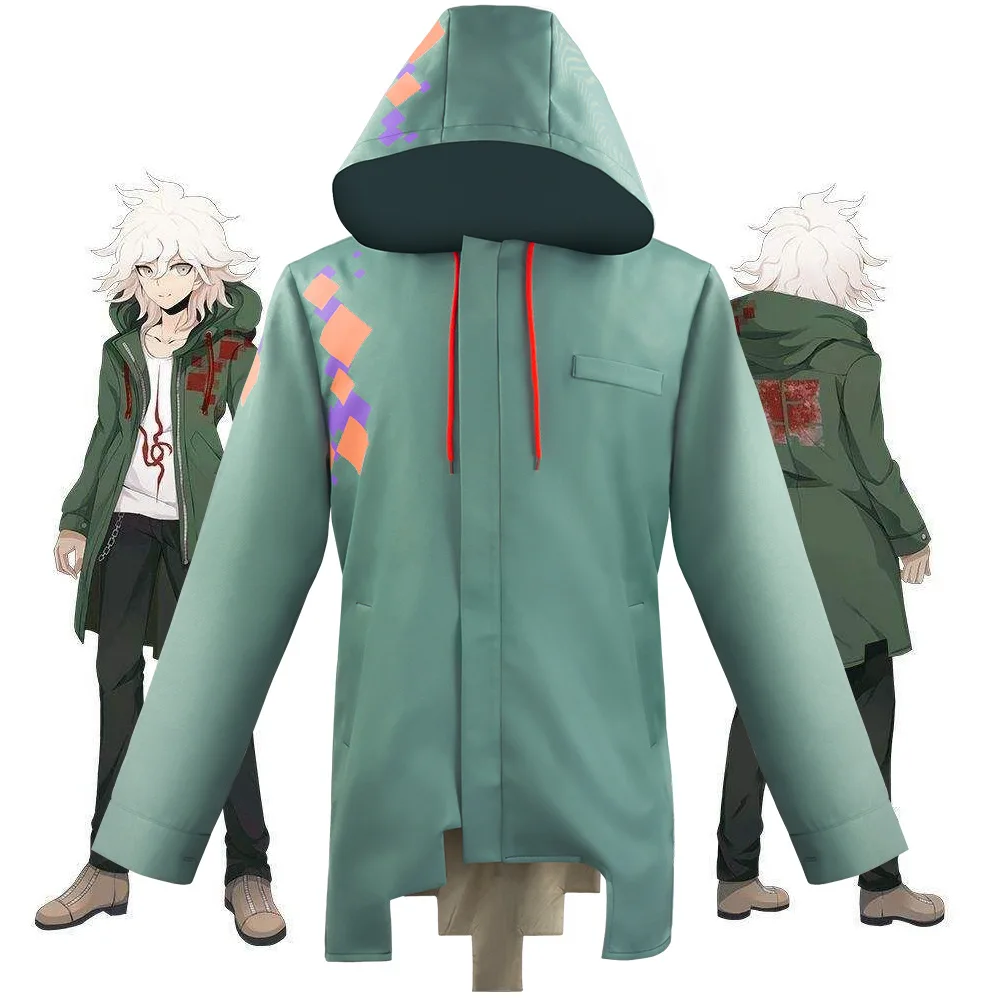 Super Danganronpa 2 Nagito Komaeda Nagito Jacket Men Hood Hoodies Cosplay Costume Anime Dangan Ronpa Clothes Coat For Adult
Super Danganronpa 2 Nagito Komaeda Nagito Jacket Men Hood Hoodies Cosplay Costume Anime Dangan Ronpa Clothes Coat For Adult
