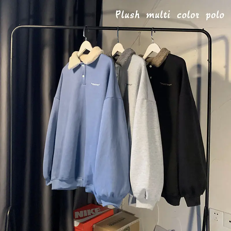 2021 Spring And Autumn New Youth Popular Loose Solid Color Simple Half-button Sweatshirt Fashion Casual Pullover M-2XL
2021 Spring And Autumn New Youth Popular Loose Solid Color Simple Half-button Sweatshirt Fashion Casual Pullover M-2XL