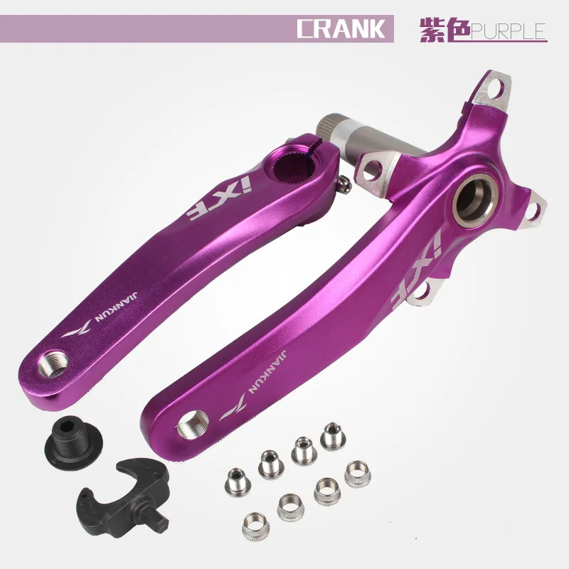 IXF Mountain Bike Hollow Intergrated Crank Set 170mm With BB Bottom Bracket BCD 104mm Aluminum Alloy
IXF Mountain Bike Hollow Intergrated Crank Set 170mm With BB Bottom Bracket BCD 104mm Aluminum Alloy