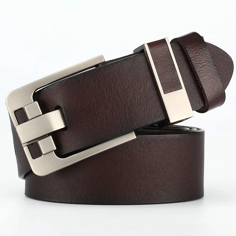 High Quality Italian Cowhide Leather Mens Pants Belt Pin Buckle Casual Business 38mm Widebelt Retro Leisure Belt for Men's Jeans
High Quality Italian Cowhide Leather Mens Pants Belt Pin Buckle Casual Business 38mm Widebelt Retro Leisure Belt for Men's Jeans
