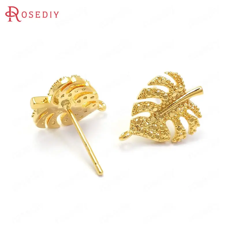 (37137)10PCS 15x10MM 24K Gold Color Brass Tree Leaf Leaves Stud Earrings High Quality Jewelry Making Supplies Diy Accessories
(37137)10PCS 15x10MM 24K Gold Color Brass Tree Leaf Leaves Stud Earrings High Quality Jewelry Making Supplies Diy Accessories