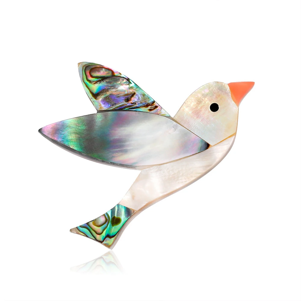 Loredana Fashionable Exquisite Colorful Shell Fly Bird Series Brooch For Women.Corsage Of Girl Contracted Style Temperament.
Loredana Fashionable Exquisite Colorful Shell Fly Bird Series Brooch For Women.Corsage Of Girl Contracted Style Temperament.