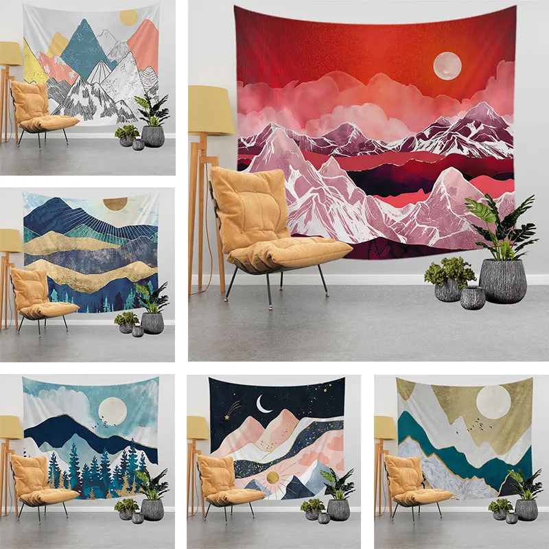 Boho Decoration HomeDecor WallTapestry Tapestry Wall Hanging Mountain Pattern Background Cloth Aesthetic Room Decorroom Decor
Boho Decoration HomeDecor WallTapestry Tapestry Wall Hanging Mountain Pattern Background Cloth Aesthetic Room Decorroom Decor