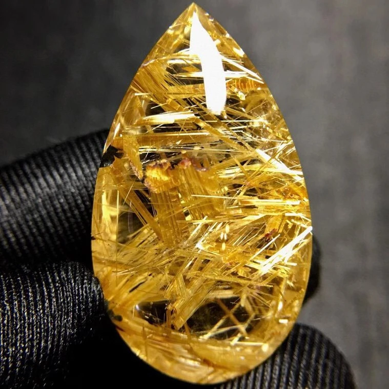 Genuine Natural Gold Rutilated Quartz Water Drop Pendant 36.5*21.5*14.2mm Crystal Wealthys Necklace Jewelry AAAAAA
Genuine Natural Gold Rutilated Quartz Water Drop Pendant 36.5*21.5*14.2mm Crystal Wealthys Necklace Jewelry AAAAAA