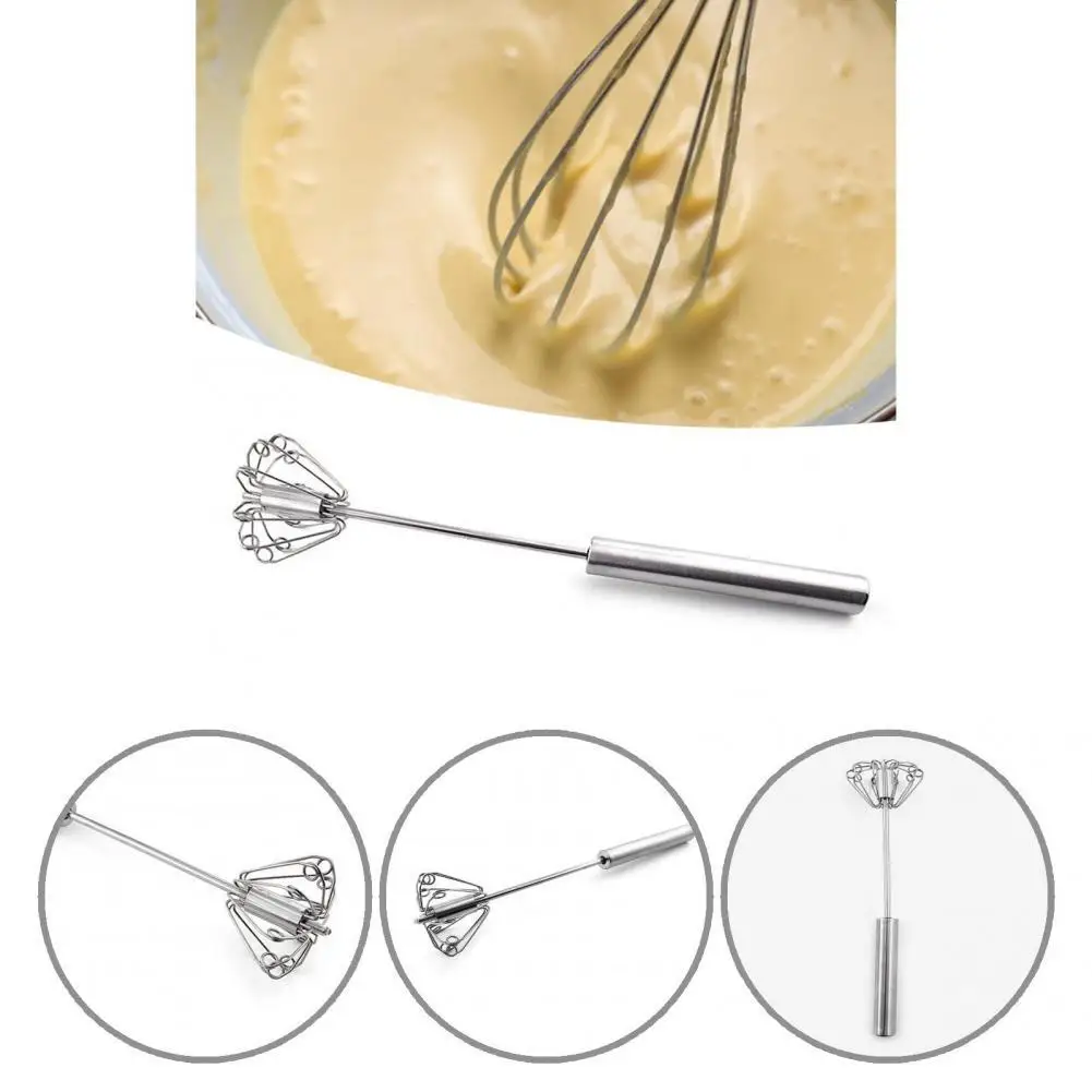Egg Mixer Practical Useful Quick Rotating Semi-automatic Self Turning Egg Stirrer Home Supplies Egg Blender Egg Beater
Egg Mixer Practical Useful Quick Rotating Semi-automatic Self Turning Egg Stirrer Home Supplies Egg Blender Egg Beater