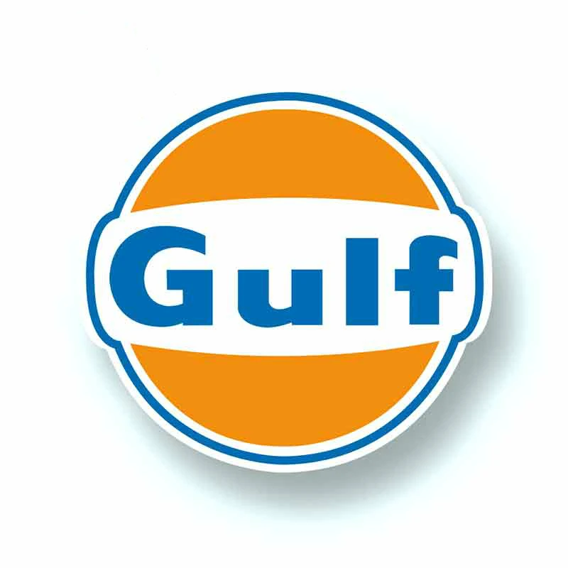 Personality Gulf Logo Car Stickers Motorcycle Decals Waterproof Sunscreen PVC 13cm X 12cm
Personality Gulf Logo Car Stickers Motorcycle Decals Waterproof Sunscreen PVC 13cm X 12cm