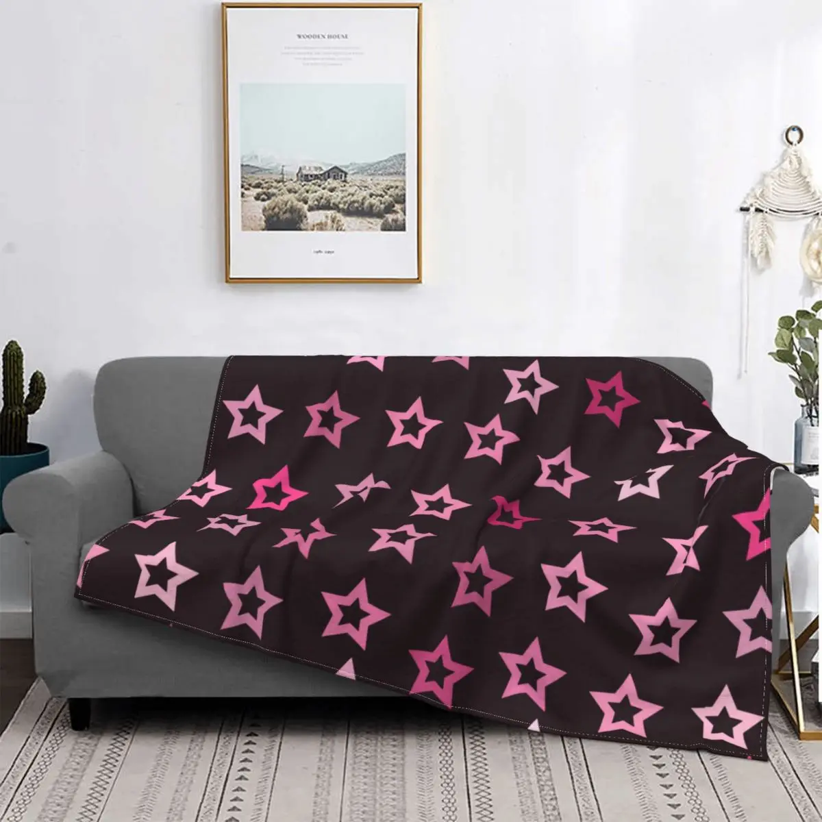 Shining Stars Plaid Blanket Four Seasons Stitch Soft Breathable Flannel Throw Blankets For Bed Home
Shining Stars Plaid Blanket Four Seasons Stitch Soft Breathable Flannel Throw Blankets For Bed Home