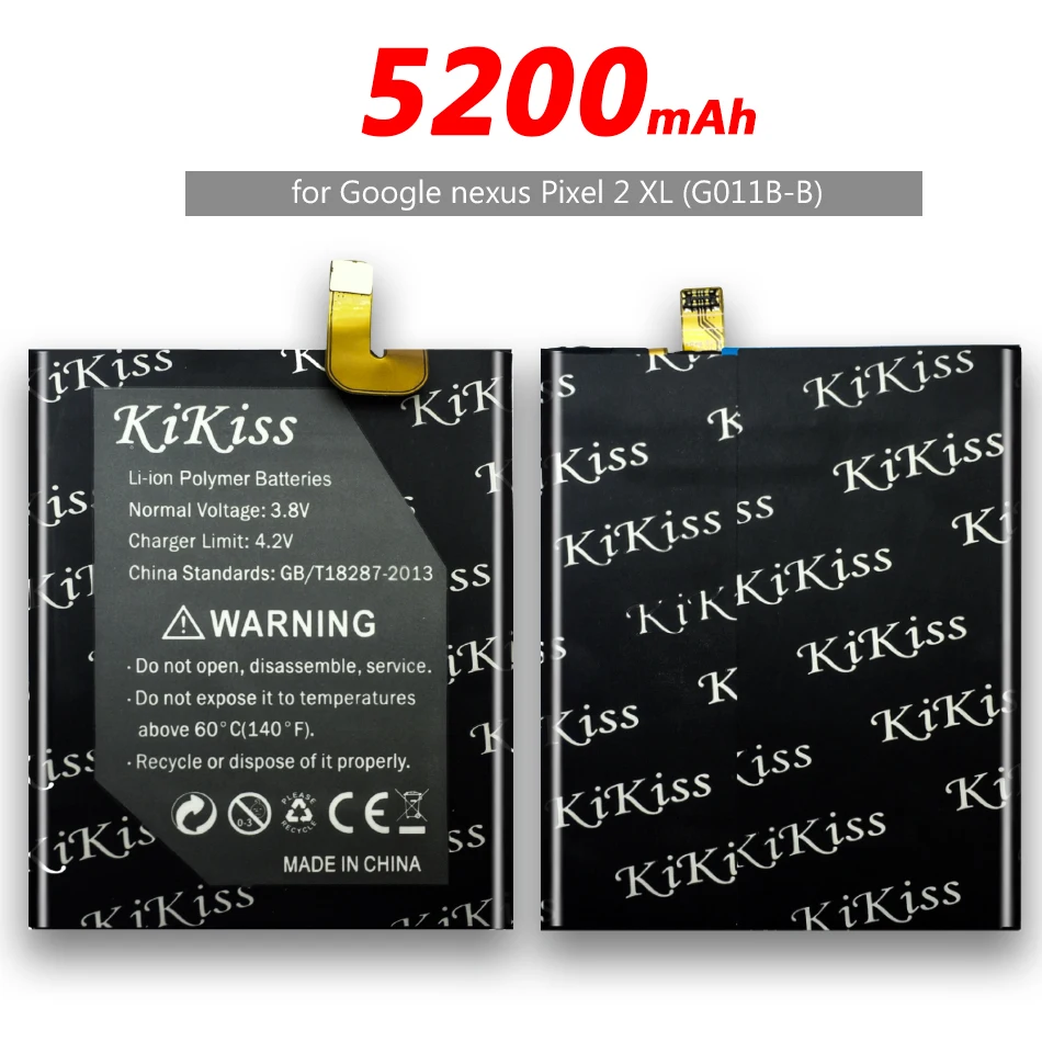 Бесплатный инструмент 5200 мАч Мобильный телефон Аккумулятор для HTC Google Nexus Pixel 2 XL (G011B-B) + номер отслеживания
Бесплатный инструмент 5200 мАч Мобильный телефон Аккумулятор для HTC Google Nexus Pixel 2 XL (G011B-B) + номер отслеживания
