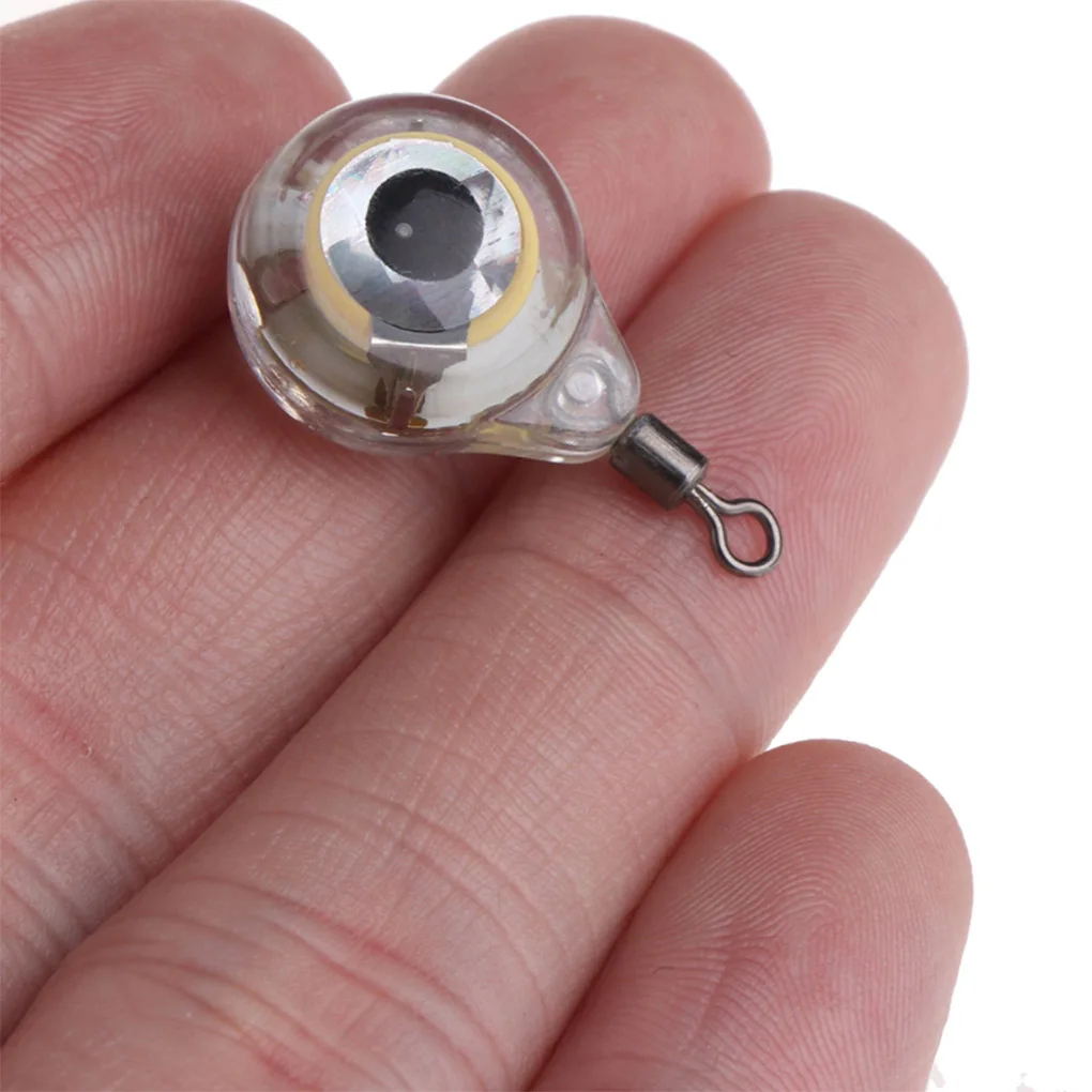 Mini Fishing Lure Light Outdoor LED Deep Drop Underwater Eye Shape Fishing Squid Fishing Bait Luminous Lure For Attracting Fish 
Mini Fishing Lure Light Outdoor LED Deep Drop Underwater Eye Shape Fishing Squid Fishing Bait Luminous Lure For Attracting Fish