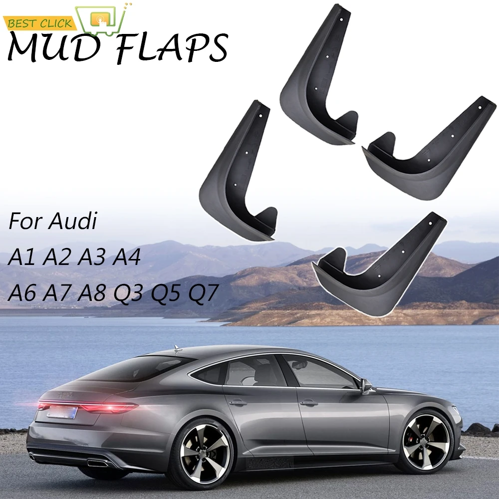 Брызговики Брызговик для Audi A4 S4 B5 8D B6 8E 8H B7 B8 8K B9 8 Вт A6 S6 C4 4A C5 4B C6 4F C7 4G C8