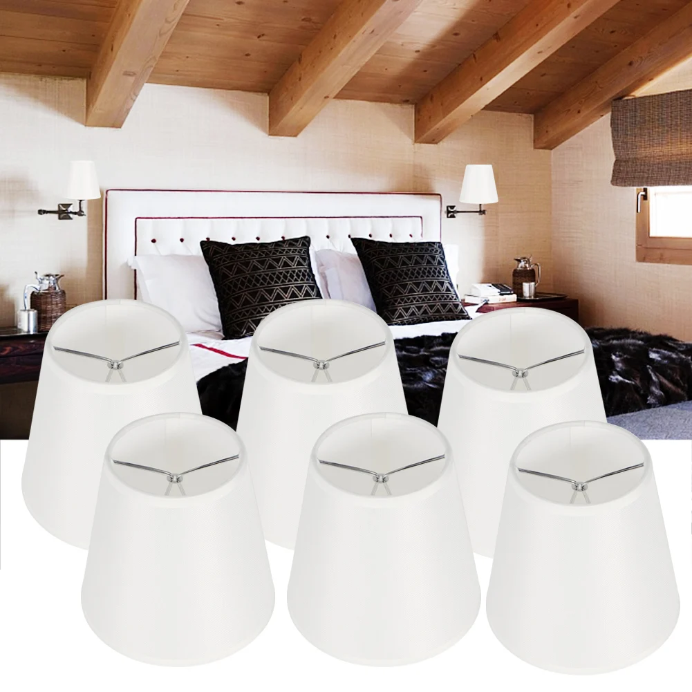 6Pcs Household Chandelier Fabric Lampshade Lamps Cover Decoration for E14 Light Bulblampshade
6Pcs Household Chandelier Fabric Lampshade Lamps Cover Decoration for E14 Light Bulblampshade