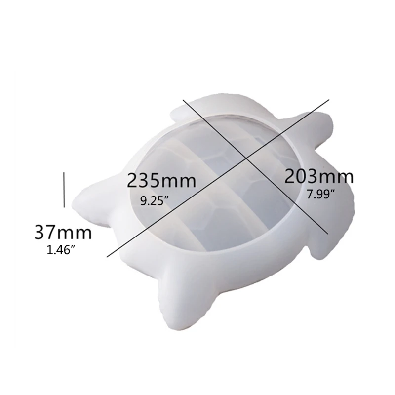 Turtle Tray Epoxy Resin Mold Jewelry Storage Box Casting Silicone Mould DIY Crafts Home Decorations Making Tool 87HC
Turtle Tray Epoxy Resin Mold Jewelry Storage Box Casting Silicone Mould DIY Crafts Home Decorations Making Tool 87HC