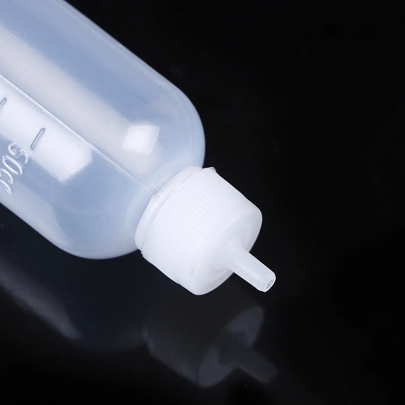 50 мл пустая электронная жидкая пластиковая канифоль с Флюсом бутылка для спирта