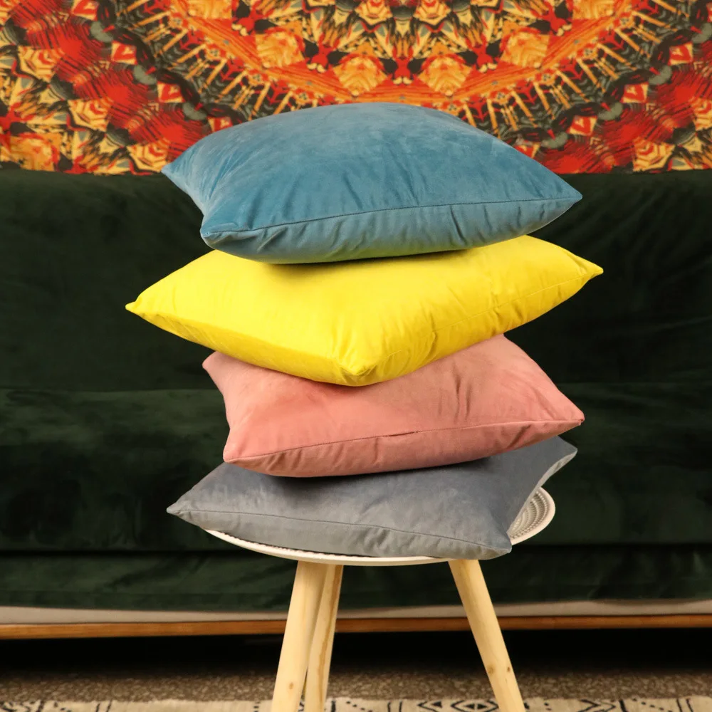 45x45cm Color candy Sofa Pillowcase Pink Cushion Cover Throw Pillow Case Home Sofa Bed Chair Decoration 17.72x 17.72inch
45x45cm Color candy Sofa Pillowcase Pink Cushion Cover Throw Pillow Case Home Sofa Bed Chair Decoration 17.72x 17.72inch