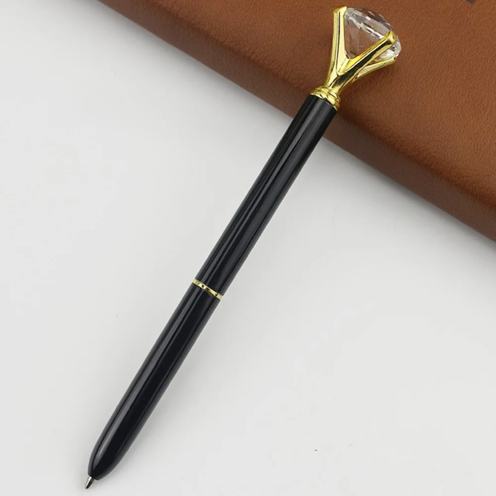 10PCS Creative Glass Crystal Diamond Pens Ballpoint Pen Roller Pens Diamond Big Metal Pen for School
10PCS Creative Glass Crystal Diamond Pens Ballpoint Pen Roller Pens Diamond Big Metal Pen for School