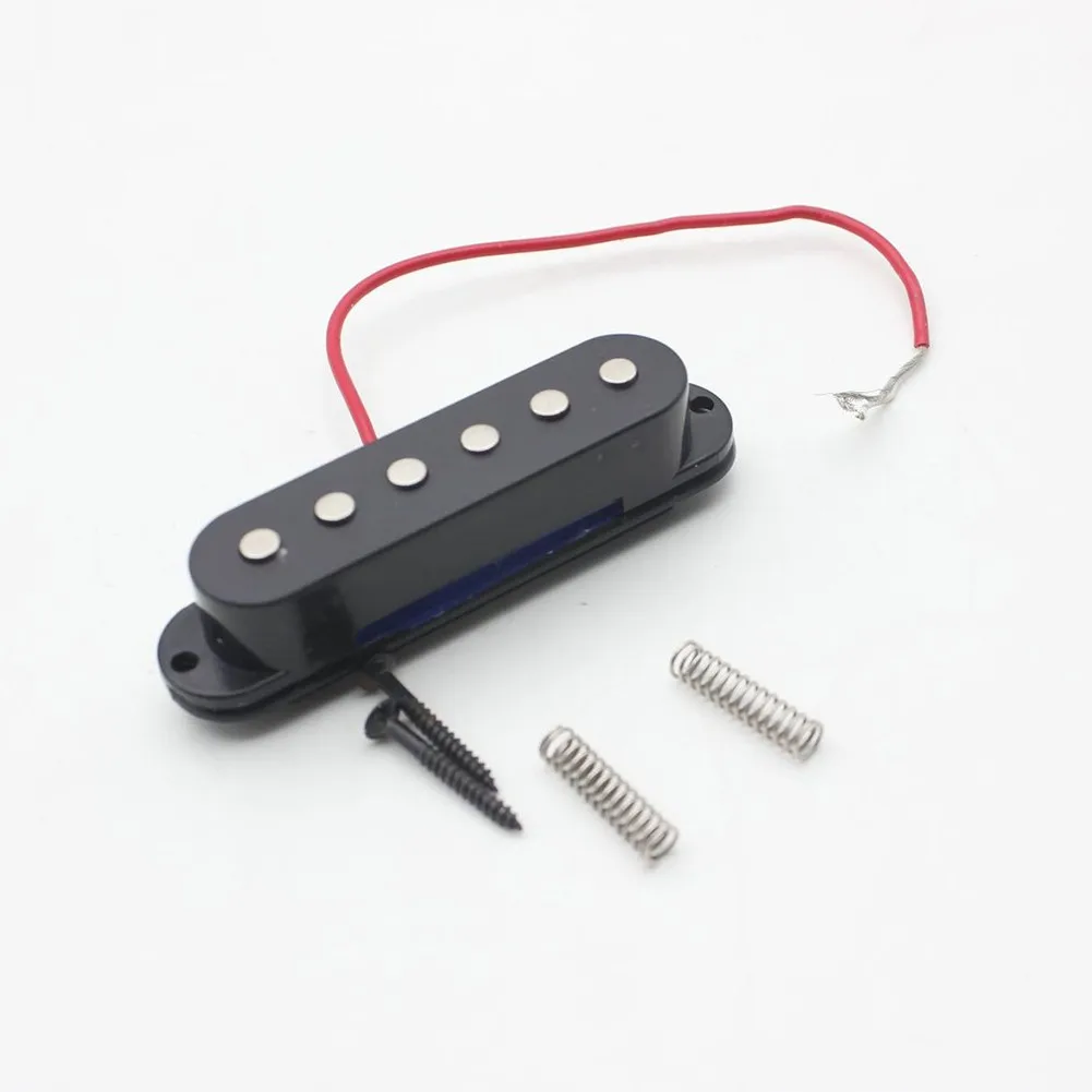 6 Strings Electric Guitar Pickups Single Coil Bass Guitar Sound Hole Pickup Stable Sustain Effect Keeps Sound Guitar Accessories
6 Strings Electric Guitar Pickups Single Coil Bass Guitar Sound Hole Pickup Stable Sustain Effect Keeps Sound Guitar Accessories