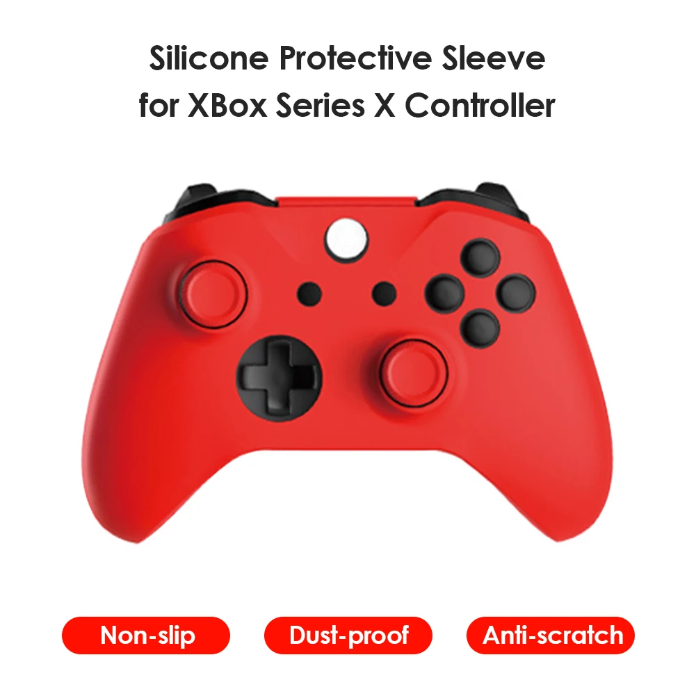 Handle Anti-Slip Protector Silicone Game Accessories Protective Cover Shell 2 Key Caps for Xbox Gamepad Soft Joystick
Handle Anti-Slip Protector Silicone Game Accessories Protective Cover Shell 2 Key Caps for Xbox Gamepad Soft Joystick