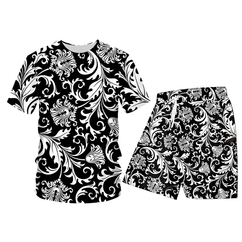 UJWI Women's/Men's Jogging Pants Shirt Pattern Printed Sports Sweatpant Black White Flower Leaves Hoodie Streewear Two-Piece Set
UJWI Women's/Men's Jogging Pants Shirt Pattern Printed Sports Sweatpant Black White Flower Leaves Hoodie Streewear Two-Piece Set