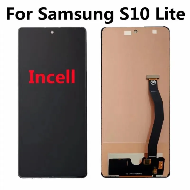 TFT incell 6.7'' Display for Samsung Galaxy S10 Lite SM-G770F/DS SM-G770F LCD Touch Screen Digitizer Assembly Repair Parts
TFT incell 6.7'' Display for Samsung Galaxy S10 Lite SM-G770F/DS SM-G770F LCD Touch Screen Digitizer Assembly Repair Parts