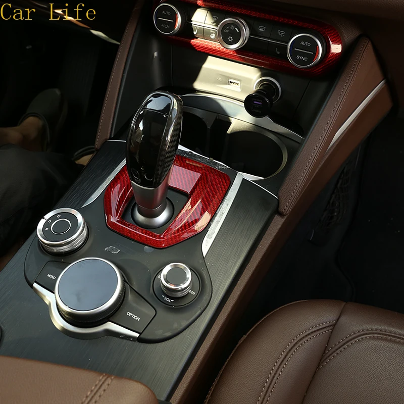 Для Alfa Romeo Stelvio 2017 2018 2019 Red Real Carbon Fiber для Alfa Romeo Giulia Автомобильная центральная консоль панельная Накладка для коробки передач Trim
Для Alfa Romeo Stelvio 2017 2018 2019 Red Real Carbon Fiber для Alfa Romeo Giulia Автомобильная центральная консоль панельная Накладка для коробки передач Trim