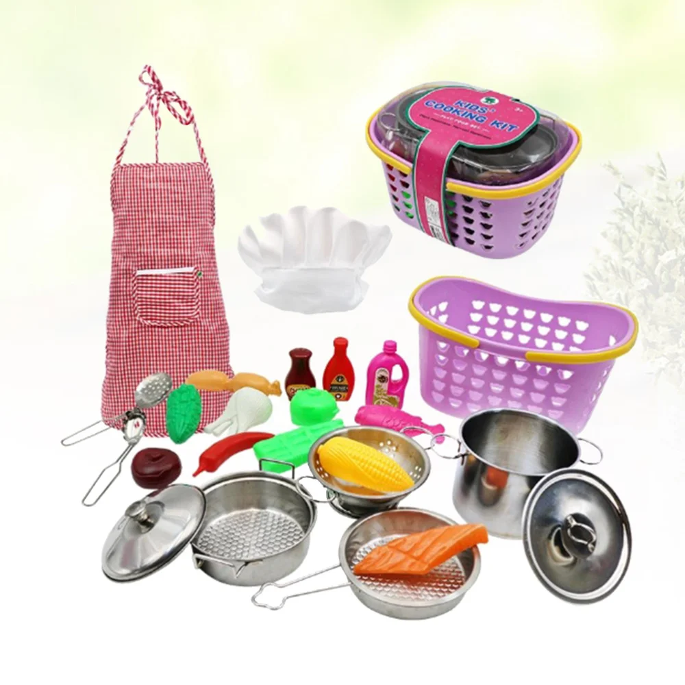 1 Set Simulation Kitchen Set Children's Cooking Toys Kitchen Playsets for Kids Children
1 Set Simulation Kitchen Set Children's Cooking Toys Kitchen Playsets for Kids Children