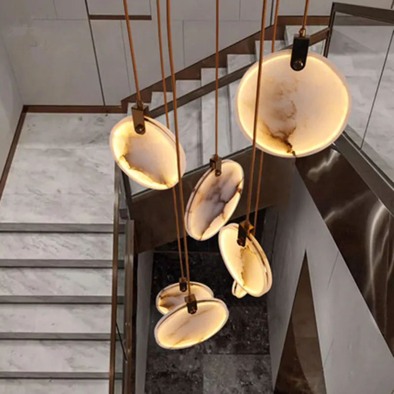 new gold LED chandelier modern marble lamp AC110V 220v long staircase chandeliers bar lights
new gold LED chandelier modern marble lamp AC110V 220v long staircase chandeliers bar lights