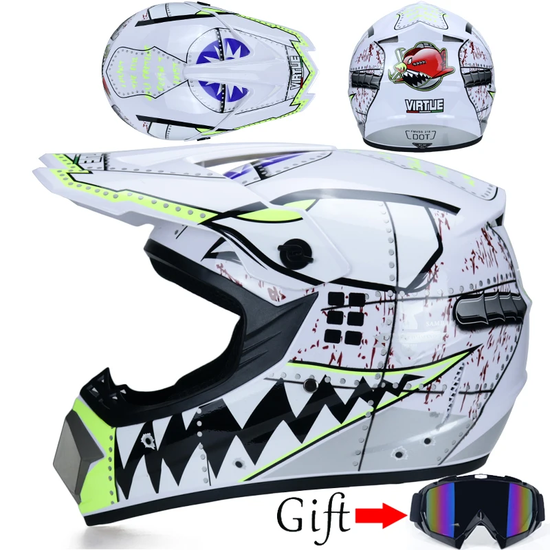 Motorcycle Helmets Racing Helmet Off Road Motorbike Full Face casque Moto Cross Helmet ATV Dirt bike Downhill MTB DH Helmet DOT
Motorcycle Helmets Racing Helmet Off Road Motorbike Full Face casque Moto Cross Helmet ATV Dirt bike Downhill MTB DH Helmet DOT