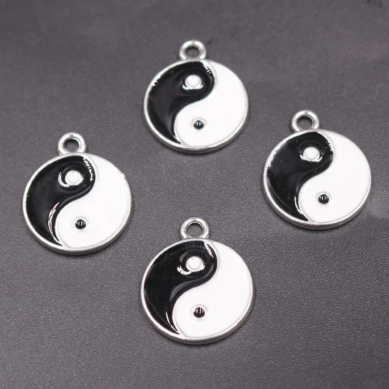 8pcs Double-Sided Enamel Ancient Astrology Divination Yin Yang Tai Chi Amulet Pendants DIY Charms Retro Jewelry Crafts Making
8pcs Double-Sided Enamel Ancient Astrology Divination Yin Yang Tai Chi Amulet Pendants DIY Charms Retro Jewelry Crafts Making