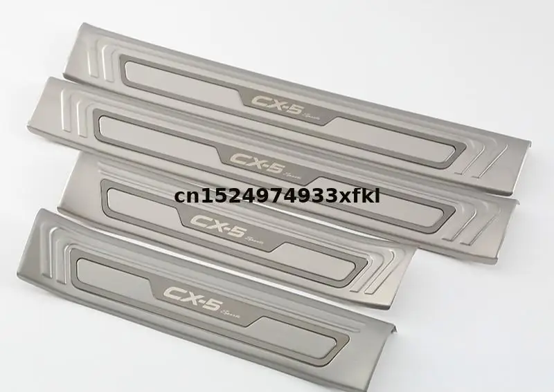 Car cover Auto parts High-quality stainless steel Scuff Plate/Door Sill fit For Mazda CX-5 20017 Car styling
Car cover Auto parts High-quality stainless steel Scuff Plate/Door Sill fit For Mazda CX-5 20017 Car styling