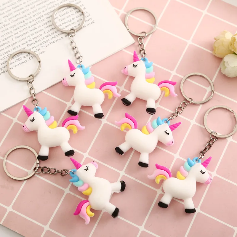 Cartoon Small Unicorn Pendant Key Pendant Plush Toys Keyring Girl Kids Gift Silicon Soft Toys
Cartoon Small Unicorn Pendant Key Pendant Plush Toys Keyring Girl Kids Gift Silicon Soft Toys